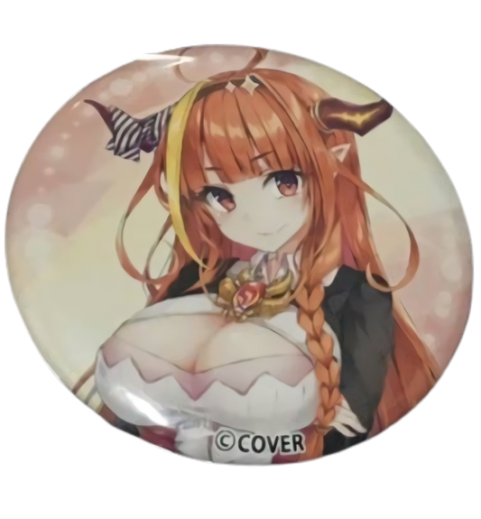 hololive x Tsukumo Collaboration Can Badge Kiryu Coco