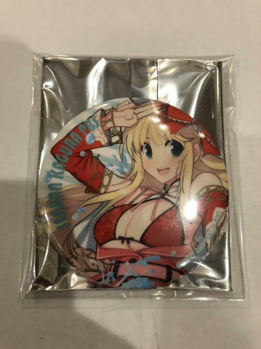 Senran Kagura PEACH BEACH SPLASH 5th anniversary Don Quixote Can Badge Yomi