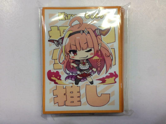 Hololive Kiryu Coco Push Card Sleeve 60 sheets 92x67mm