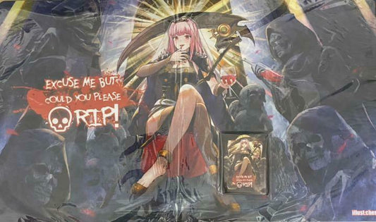 Mori Calliope RIP Sleeve Playmat Set Hololive EN