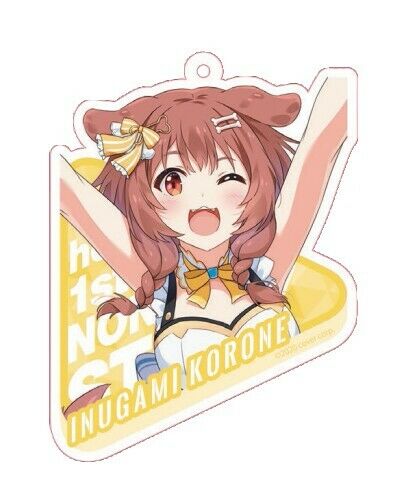 Hololive Inugami Korone Nonstop Story Acrylic Keychain vtuber Limited Rare