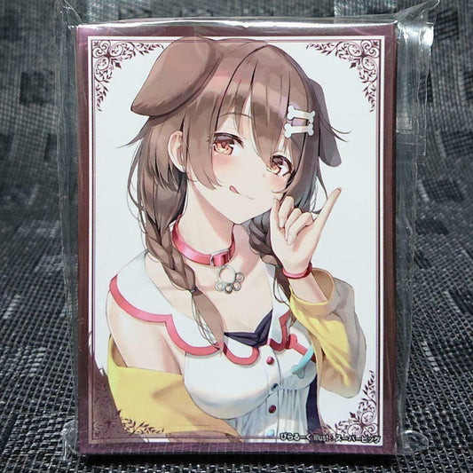 Hololive Inugami Korone Sleeve 60 sheets 67mm x 92mm Vtuber air comiket