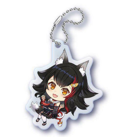 Bandai GASHAPON ONLINE x Hololive Limited Ookami Mio Acrylic Swing Keychain