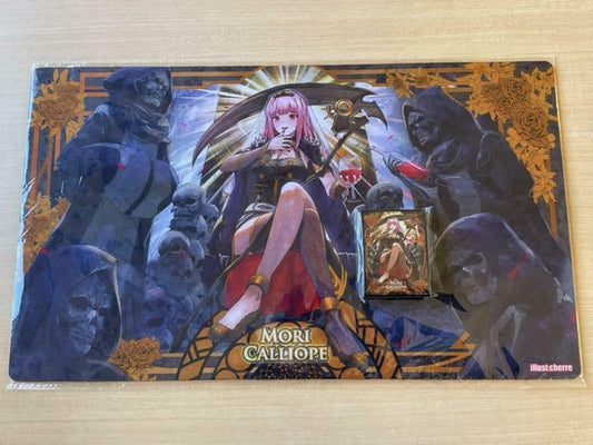 Hololive EN Mori Calliope Playmat Sleeve 600mm x 350mm Set Mouse Pad