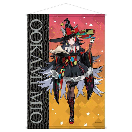 Okami Mio Hololive Tapestry capcom netcatcher Limited 72.8 x 51.5cm