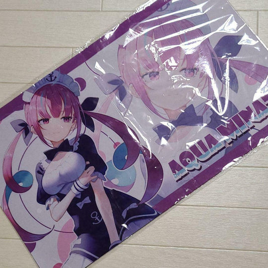 Minato Aqua hololive Sancreation Playmat Sampan cake rabbits