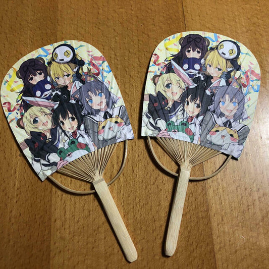 PEACH BALL Senran Kagura WEB lottery Uchiwa 2 sets