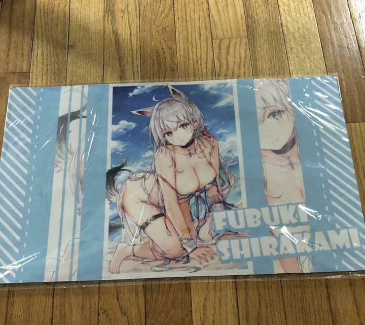 Shirakami Fubuki Hololive Playmat Swimsuit Sankuri Sampan Comiket