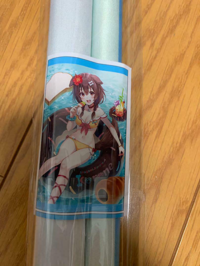 Hololive Inugami Korone B2 Tapestry Swimsuit fukahire vtuber