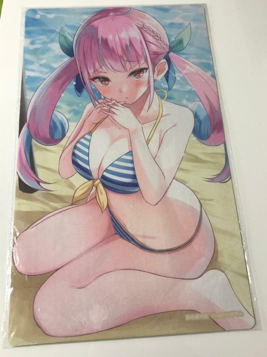 Air Comiket 98 Hololive Swimsuit Minato Aqua Playmat 600mm x 350mm rojiura1515