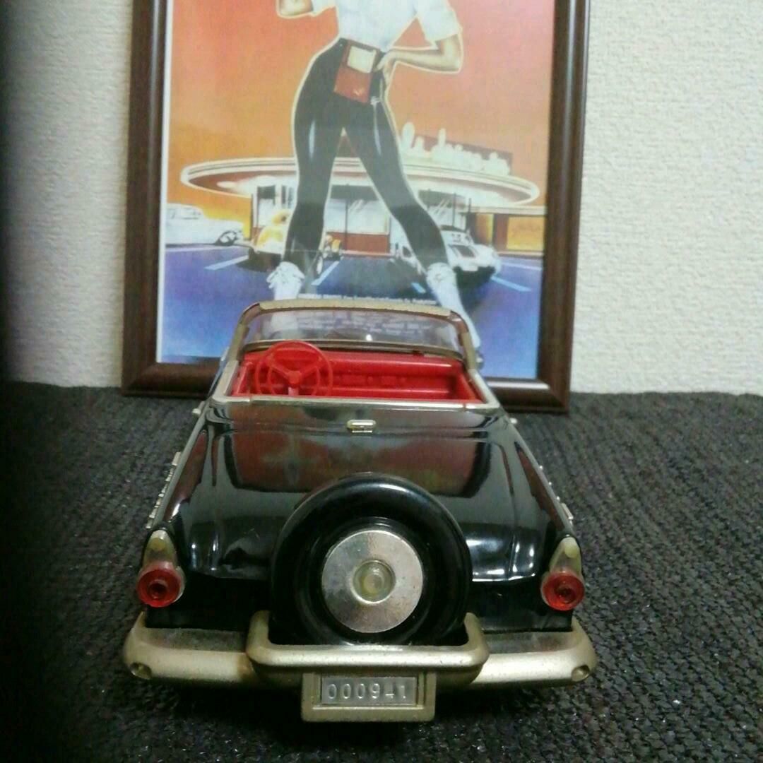 Tin mini car 50's Thunderbird Limited Rare Antique Vintage Retro vehicle brack