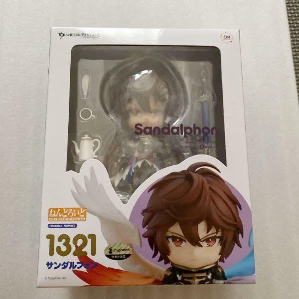 Nendoroid Granblue Fantasy Sandalphon Figure #1321 Cygames Orange Rouge Japan