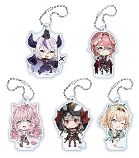 Bandai All 5 types set hololive acrylic swing collection secret society holoX