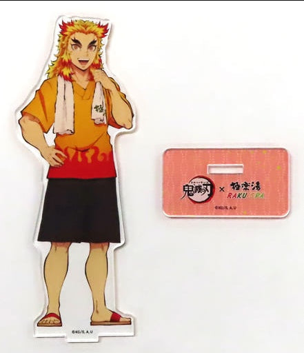 Kyoujurou Rengoku Life-size Acrylic Stand Demon Slayer Kimetsu no Yaiba x Paradise Hot Spring / RAKU SPA The Return of Tanjiro's Paradise Holiday