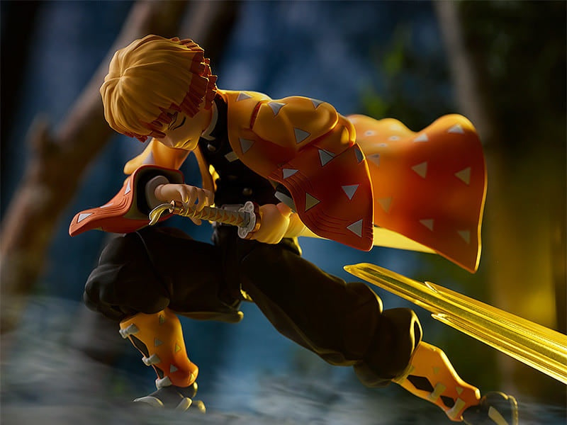 Max Factory Figure figma Zenitsu Agatsuma DX Edition Demon Slayer Kimetsu no Yaiba