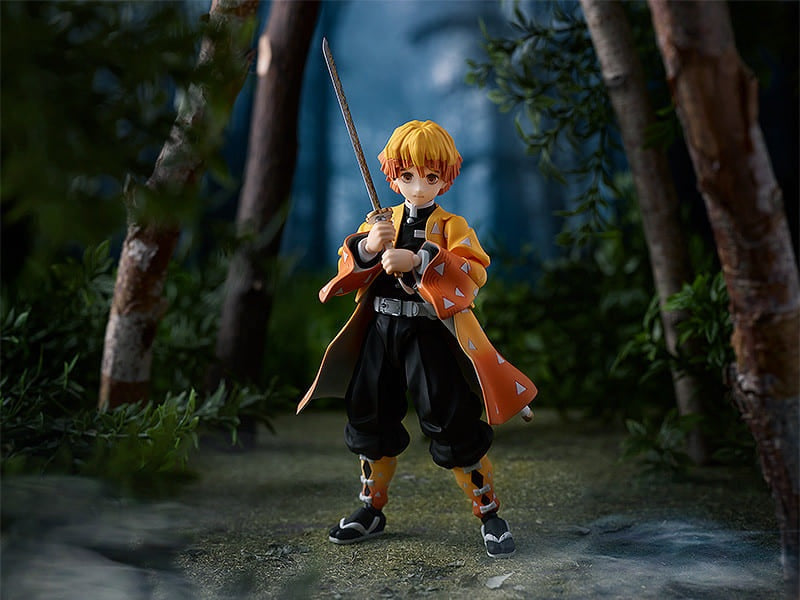 Max Factory Figure figma Zenitsu Agatsuma DX Edition Demon Slayer Kimetsu no Yaiba