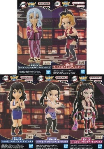 Banpresto Figure All 5 types set Demon Slayer Kimetsu no Yaiba World Collectable Figure vol.9