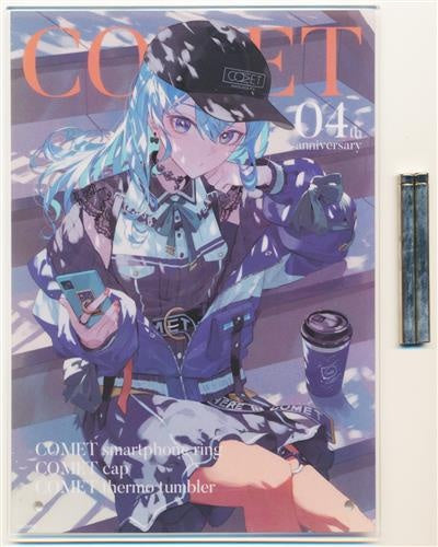 hololive hololive birthday 4th anniversary COMET acrylic panel Hoshimachi Suisei