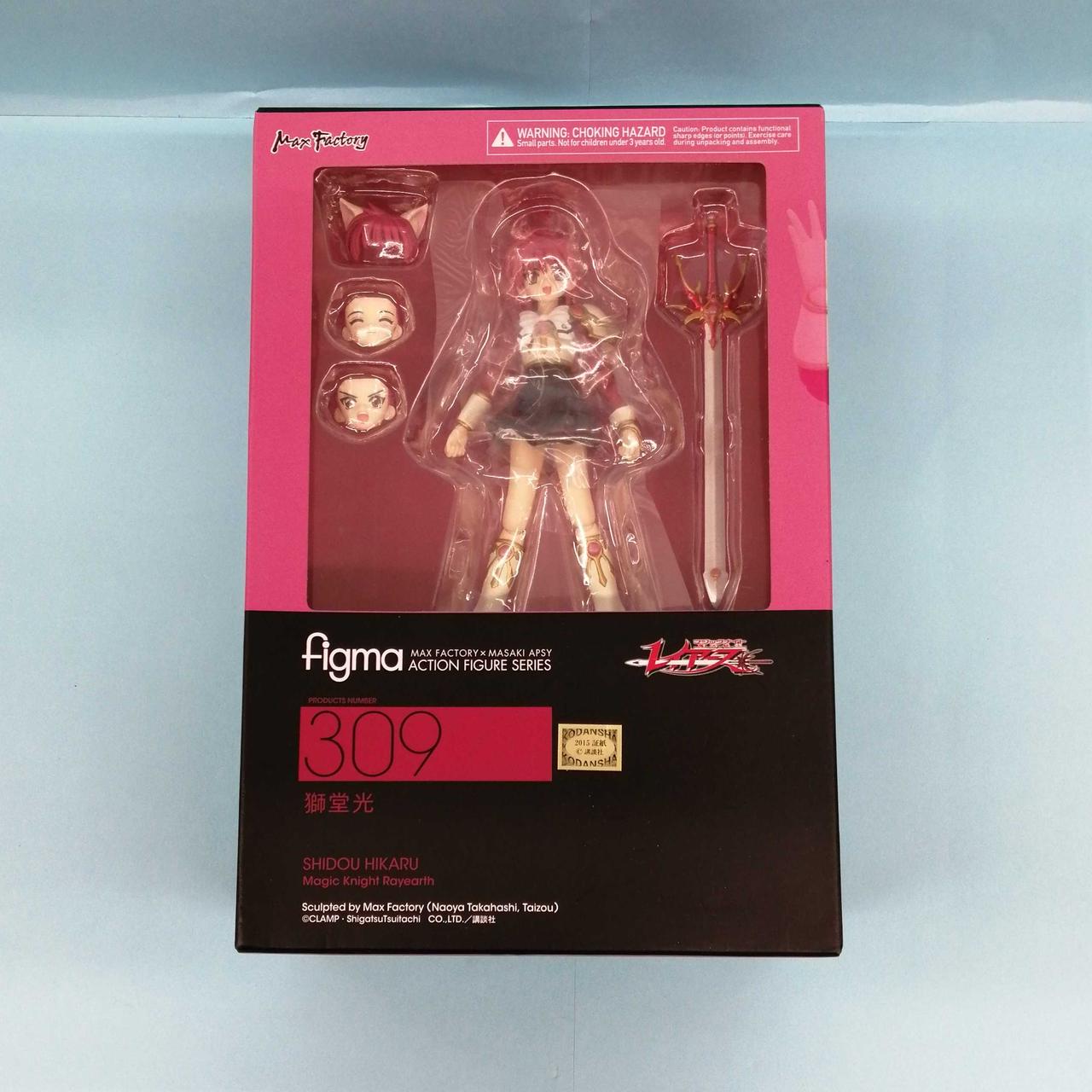 Max Factory Figma 309 Magic Knight Rayearth Hikaru Shido Painted Action Figure