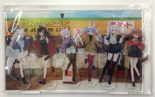 hololive Chugai Mining Hololive x Tobu Zoological Park Acrylic Diorama Stand