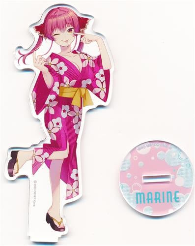 Gokurakuyu hololive x Gokurakuyu RAKU SPA Acrylic Stand Yukata ver. Houshou Marine