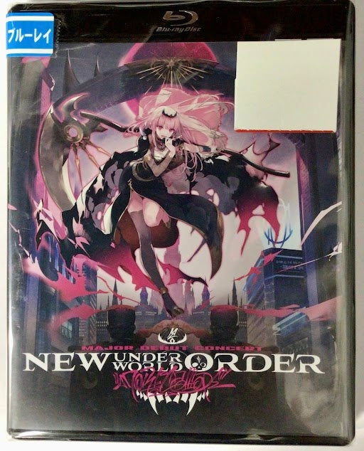 hololive Universal Music Mori Calliope Major Debut Concert New Underworld Order Regular Edition Blu-ray