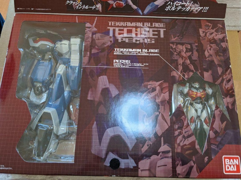 TAMASHII SPEC Tekkaman Blade with Pegas Figure BANDAI SPIRITS