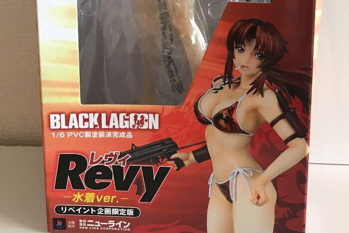 Black Lagoon Revy Swim Suit Version 1/6 Scale Figure PVC New Line From Japan