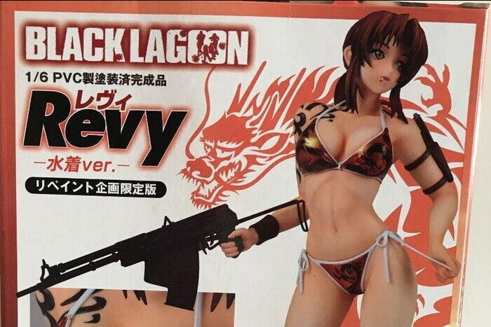 Black Lagoon Revy Swim Suit Version 1/6 Scale Figure PVC New Line From Japan
