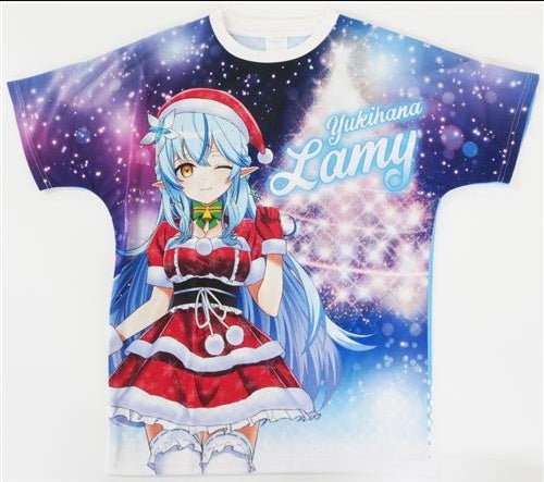 Chugai Mining hololive full graphic T-shirt Yukihana Lamy
