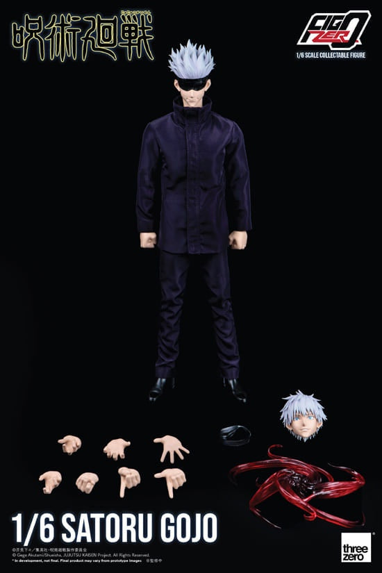 threezero / Good Smile Company Figure Satoru Gojou Jujutsu Kaisen Sorcery Fight 1/6 Action Figure