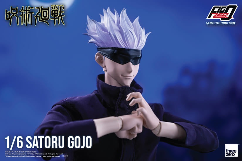 threezero / Good Smile Company Figure Satoru Gojou Jujutsu Kaisen Sorcery Fight 1/6 Action Figure