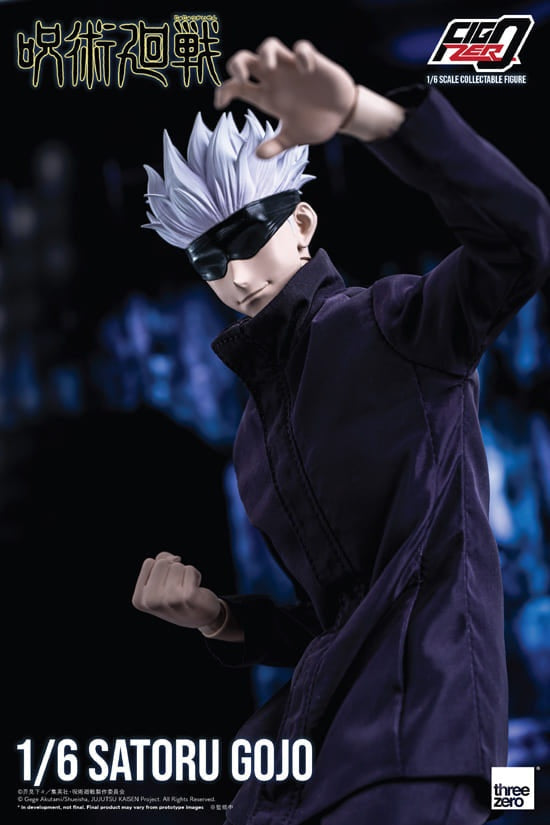 threezero / Good Smile Company Figure Satoru Gojou Jujutsu Kaisen Sorcery Fight 1/6 Action Figure