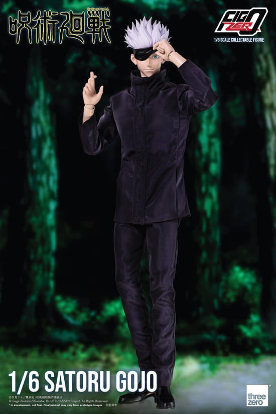 threezero / Good Smile Company Figure Satoru Gojou Jujutsu Kaisen Sorcery Fight 1/6 Action Figure
