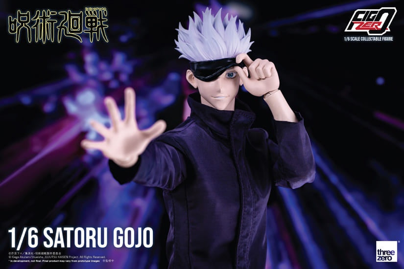 threezero / Good Smile Company Figure Satoru Gojou Jujutsu Kaisen Sorcery Fight 1/6 Action Figure
