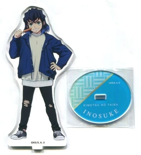 Inosuke Hashibira Acrylic Stand Demon Slayer Kimetsu no Yaiba Infinite Train Edition x Lawson