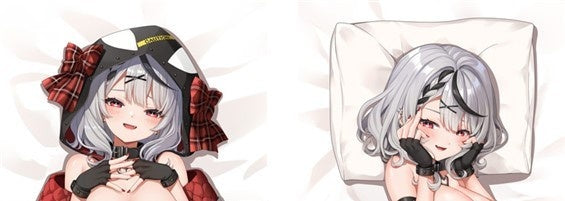 Dimensional Shrine Hololive Sakamata Chloe Dakimakura Cover Pillow Case Different Version