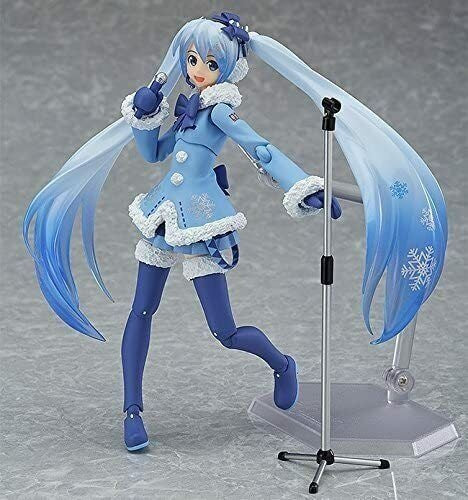 Max Factory figma Snow Miku Fluffy Coat ver. Sky Town Limited Figure Japan