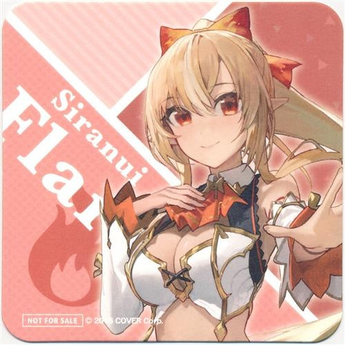 hololive hololive HOLOLIVE FANTASY 1st LIVE FAN FUN ISLAND×E-DINER Coaster Shiranui Flare B