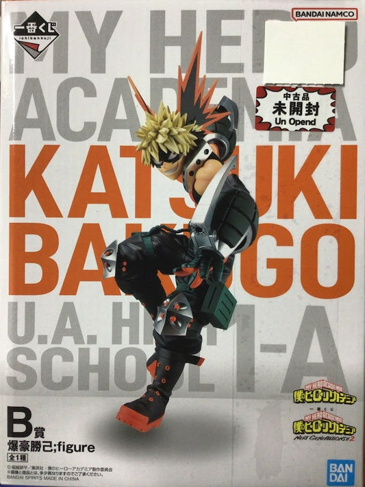 BANDAI SPIRITS ichiban kuji My Hero Academia NEXT GENERATIONS 2 B Prize Katsuki Bakugou figure