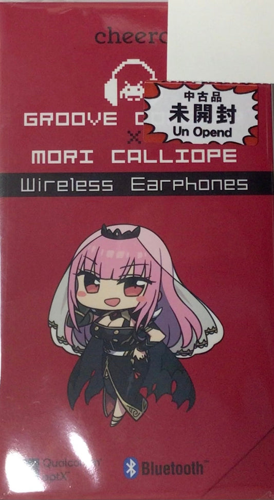 Taito hololive wireless earphones glue coaster x Mori Calliope