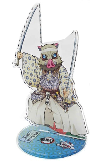 Filter Ink Inosuke Hashibira Big Acrylic Stand Demon Slayer Kimetsu no Yaiba x Kyoto Minamiza Kabuki no Tachi