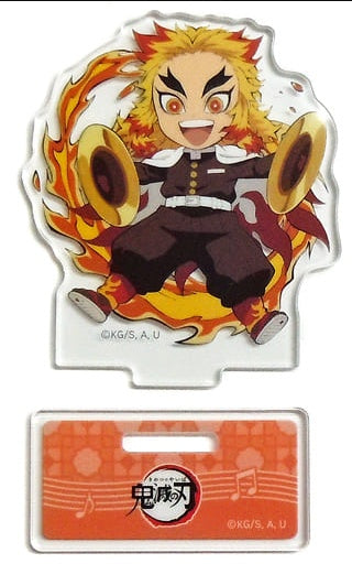 Kyoujurou Rengoku Demon Slayer Kimetsu no Yaiba x ufotable cafe Acrylic Stand Chinese Musical Instrument China Limited