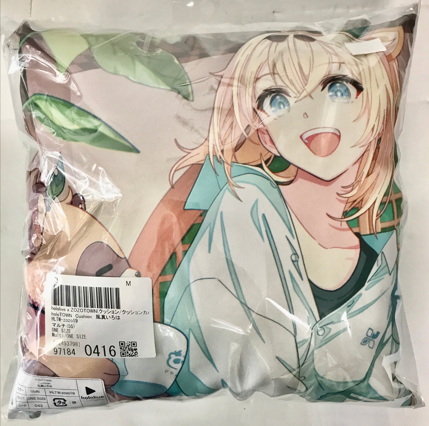 ZOZOTOWN hololivexZOZOTOWN cushion Kazama Iroha ver