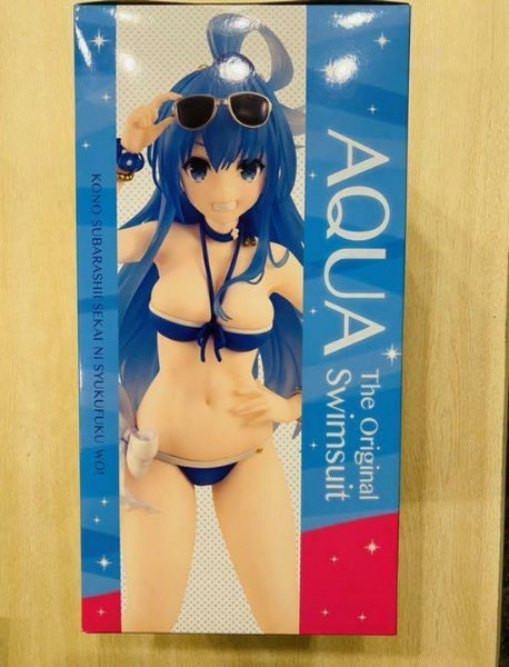 Aqua light novel Swimsuit Ver. 1/7 Figure KDcolle PVC painted KonoSuba Japan