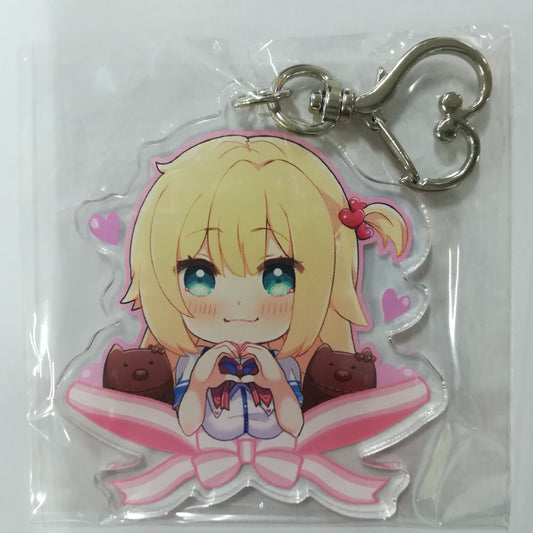 hololive Akai Haato Acrylic Key Chain Valentine 2019 Limited haachama