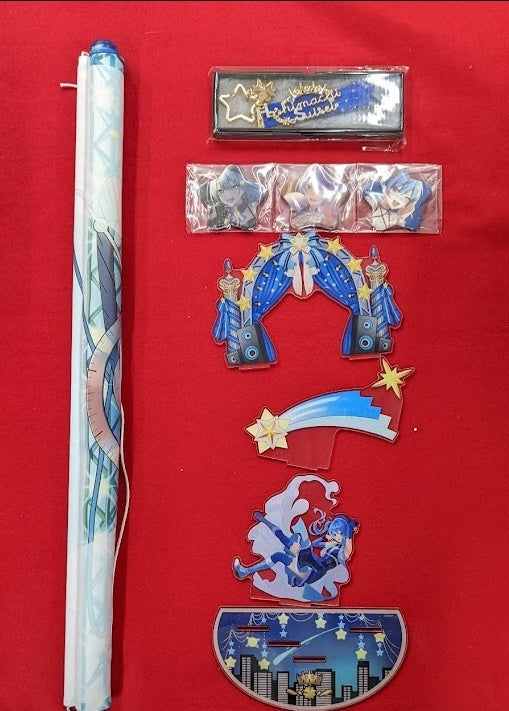 hololive hololive Birthday Activity 3rd Anniversary Commemorative Goods Complete Set Suisei Hoshimachi