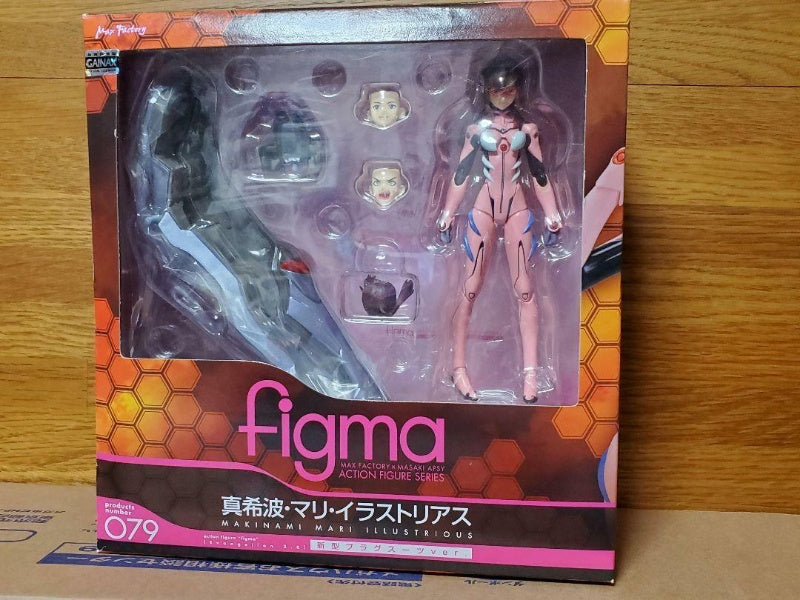 figma Evangelion Makinami Mari Illustrious Plugsuit ver. Figure Max Factory