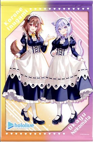 Cover hololive x MOLLY.ONLINE Tapestry Korone Inugami Nekomata Okayu