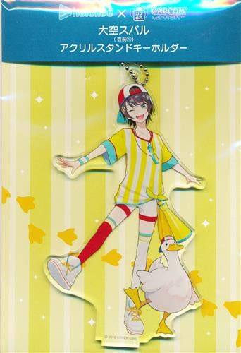 CAPCOM hololive x Cap Tore Acrylic Stand Keychain Oozora Subaru B